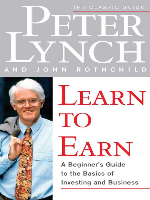 Title details for Learn to Earn by Peter Lynch - Wait list